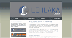 Desktop Screenshot of lehlakagroup.co.za